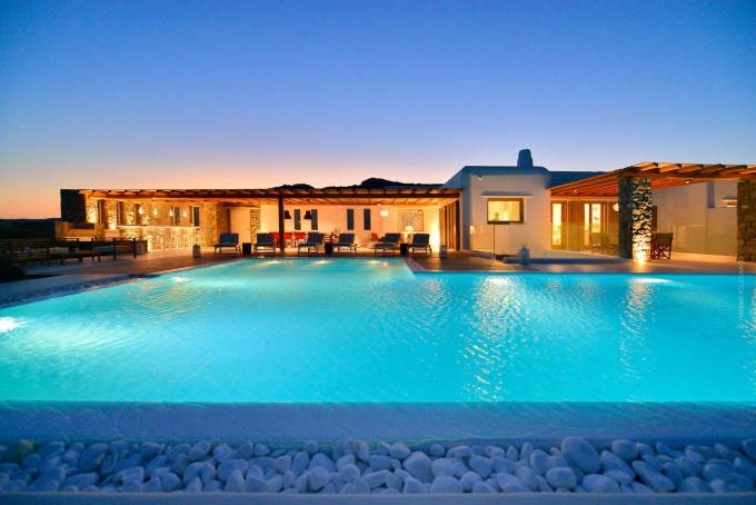 Mykonos luxury villa Melia in Elia