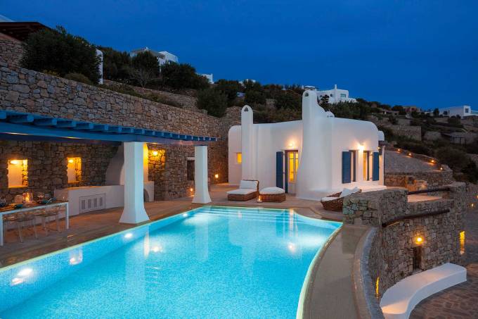 Mykonos luxury villa Duardo in Agios Lazaros