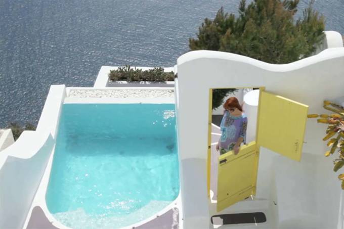 Santorini luxury villa Orfega in Imerovigli