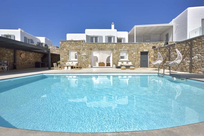 Mykonos luxury villa Aeneas in Kanalia