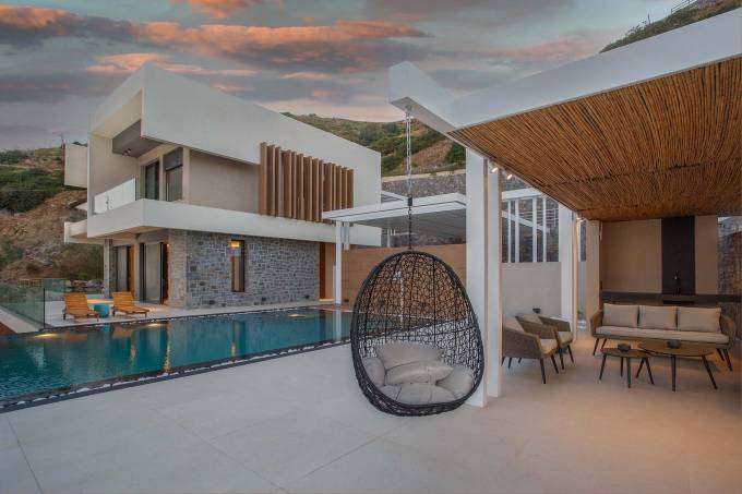 Crete luxury villa Peach in Rodia