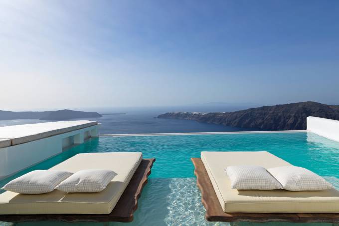 Santorini luxury villa Caelia in Imerovigli
