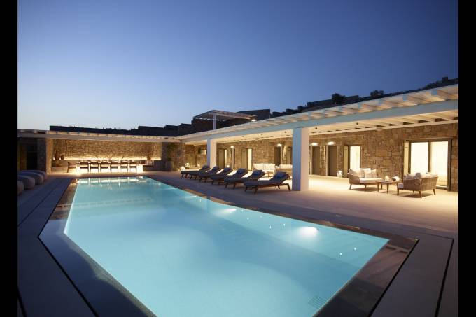 Mykonos luxury villa Nina in Kalo Livadi
