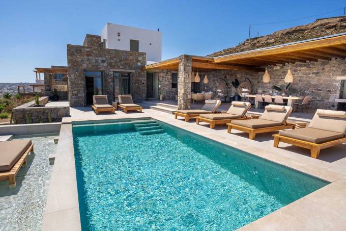  Mykonos luxury villa Gillian in Panormos
