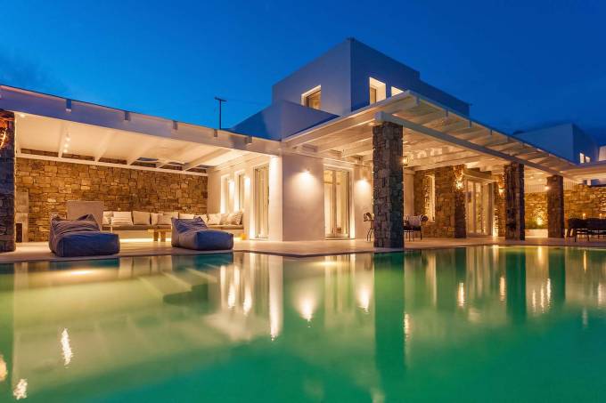  Mykonos luxury villa Oceania Retreat in Elia