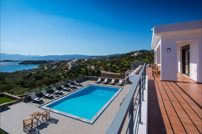 Crete luxury villa Minoas in Agios Nikolaos