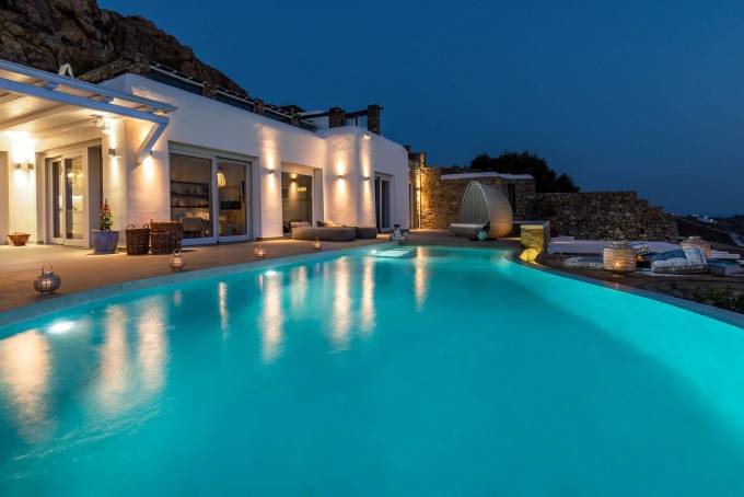 Mykonos luxury villa Dali in Agios Ioannis