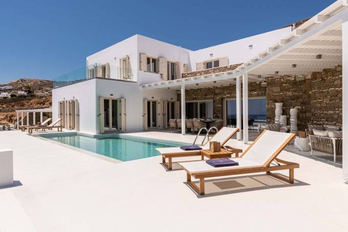 Mykonos luxury villa Astron in Elia
