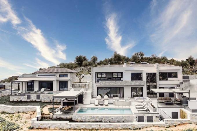 Lefkada luxury villa Irelia in Fterno