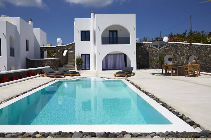 Santorini luxury villa Robyn in Exo Gialos