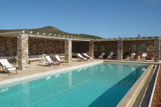 Antiparos luxury villa Hermitage Retreat in Faneromeni