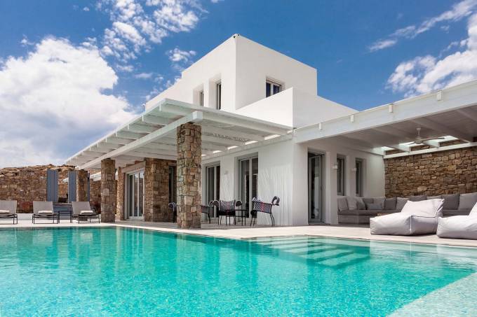 Mykonos luxury villa Oceania I in Elia