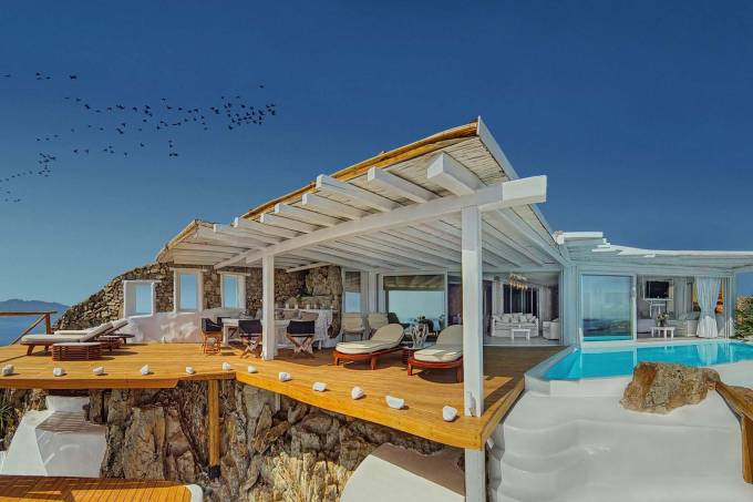 Mykonos luxury villa Blue Magic in Fanari