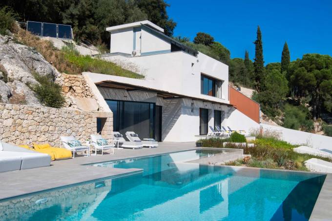 Lefkada luxury villa Francesca in Ligia