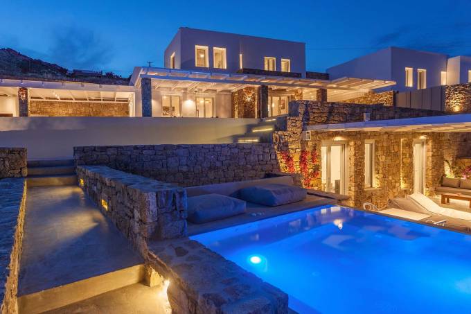 Mykonos luxury villa Oceania II in Elia