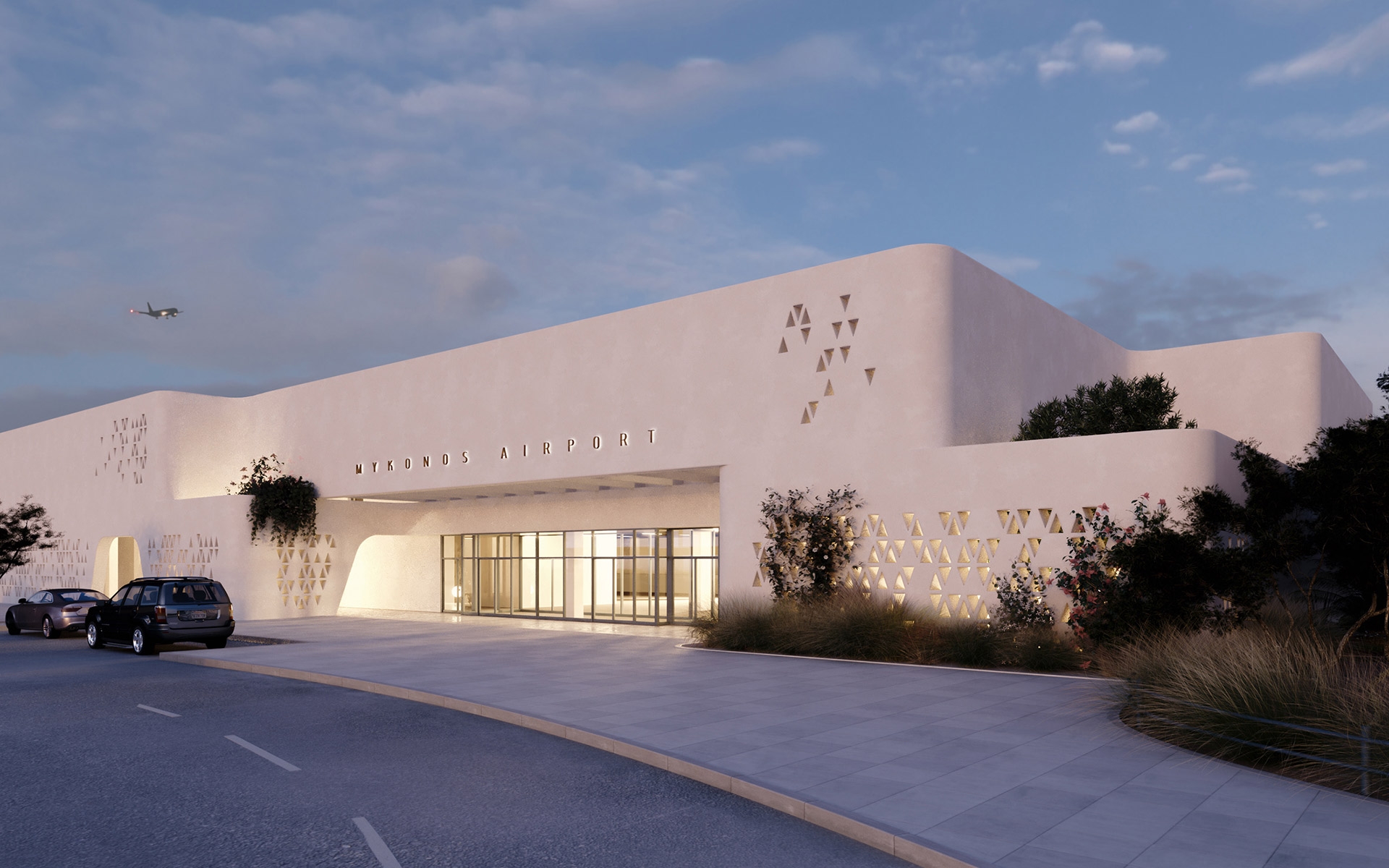 Mykonos Airport Project: Cycladic Form &amp; Function